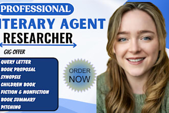 find active literary agents for your children book fiction write query letter