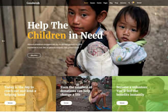 nonprofit, charity, ngo, 501c3, donation, nonprofit website on wordpress, wix