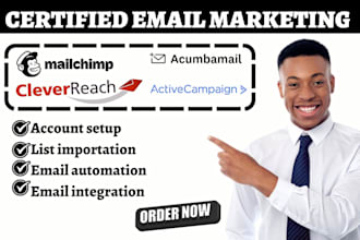 setup acumbamail clevertap activecampaign email campaign mailchimp template crm
