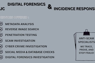 do cyber crime investigations, digital forensics and cybersecurity tasks