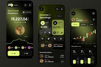 wallet app,crypto wallet app,fintech app,blockchain,trading app,crypto exchange