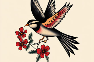create your ideal minimalist or fine line tattoo design