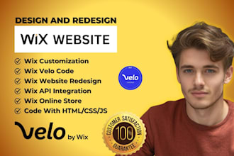 do custom wix velo wix velo code wix studio code wix website redesign wix design