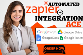 setup facebook zapier integration google apps gmail calendar doc sheet drive