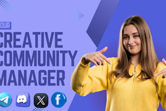 be your telegram community manager, moderate your telegram discord nft community