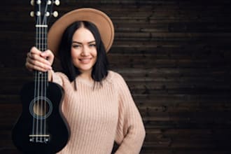 sing emotional country ballad song worship song as lyrics writer and vocalist