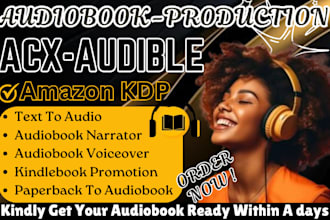 narrate amazon kindle to audiobook acx audible voiceover narration
