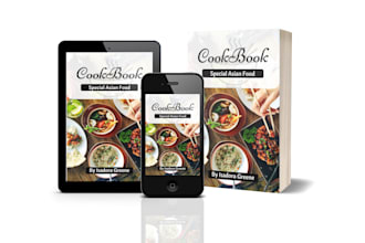 design professional ebook covers with 3d mockups and custom illustration