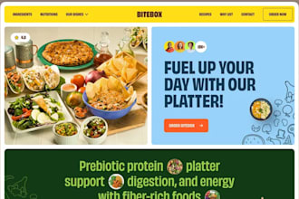 build a restaurant website catering website cafe food truck delivery website