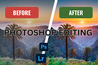 do professional image editing photoshop retouching  lightroom preset
