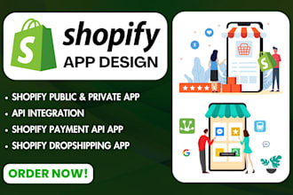 build shopify app shopify public app shopify private app shopify payment api app