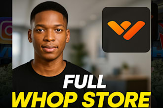 professionally setup your whop store for your brand