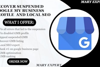 unsuspend gmb recover listings appeal and reinstate google my business local SEO
