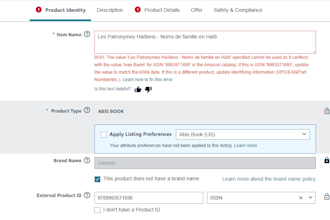 fix amazon listing errors 5461, 5665, 8572, 8541