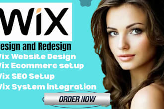 wix website wix website design website redesign wix ecommerce wix redesign