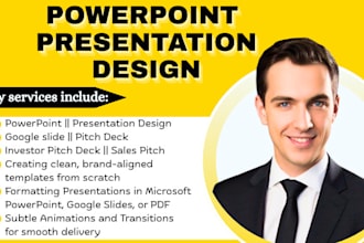 design impactful ppt slides for meetings, reports, or pitches