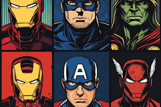 do comic book art and comic book illustration
