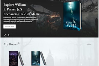 author website book author website author landing page ebook website
