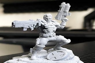 sculpt 3d printable miniatures, ttrpg miniature wargame miniature, dnd,3d statue
