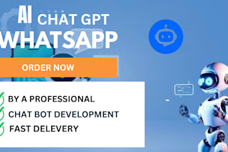 create advance whatsapp API setup whatsapp chatbot and bug fix