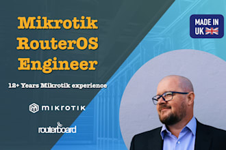 be your remote mikrotik routeros expert engineer