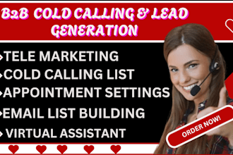do b2b b2c real estate cold calling virtual assistant telemarketing appointment