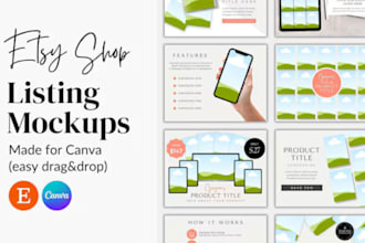 do editable canva template ebooks canva workbooks etsy digital products mockup