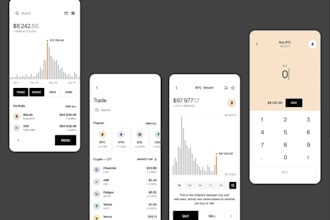 develop fintech app crypto wallet app, wallet app, mobile payment app