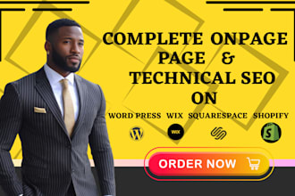 do onpage optimization keyword research ecommerce and monthly seo