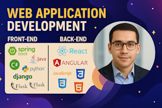 build web applications  ai ml projects with javascript, java, python, and data