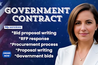 do grant writing government contracts bid proposal rfp, capability statement