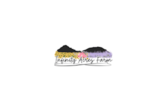 design a modern custom logo for your flower farm or floral business