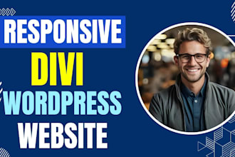 design, develop, and customize a stunning divi wordpress website