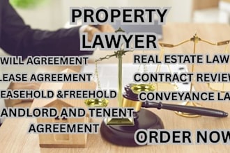 be reviewing real estate documents drafting lease agreements legal advice