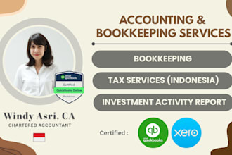 do bookkeeping and indonesia tax services