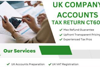 register your hong kong, UK, or US company and provide vat, ein, ct600