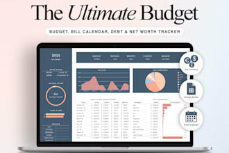 do a custom monthly and annual budget planner for you