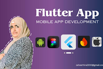be your flutter frontend developer using app design