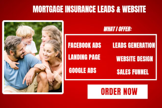 mortgage leads life insurance leads  mortgage protection iul insurance leads