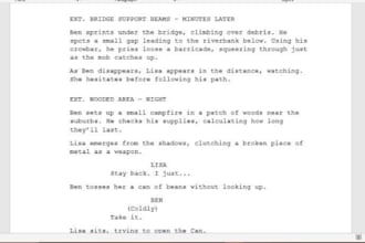 write blockbuster movie script, screenplay, screenwriting, film script, tv serie