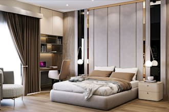 do 3d modelling, interior design and realistic 3d rendering using vray
