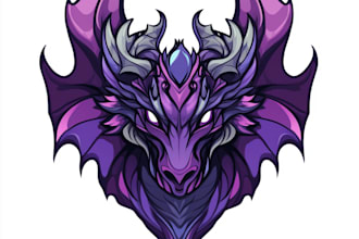 create unique medieval fantasy game, rpg, mmo game logo