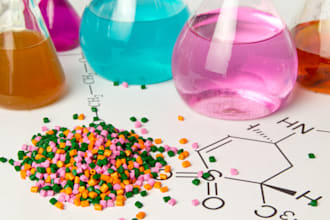 formulate industrial chemical, biodegradable polymer and reverse engineer