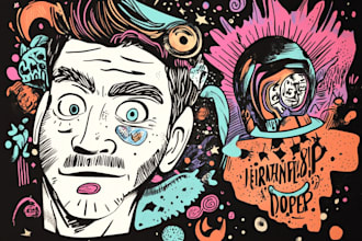 draw and doodle anything for you