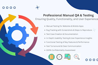 test your website  for functional,usabilty and reporting bugs