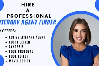find active literary agent for your movie script query letter synopsis