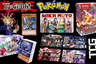 design custom tcg playmats, card illustration, and board game assets