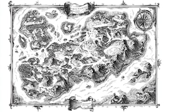 create your fantasy city map and vector map art for you