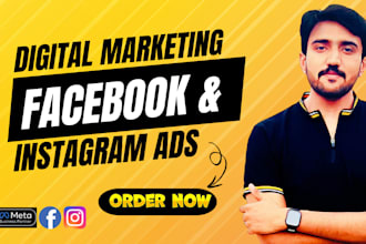 setup facebook ads campaign, fb ads, instagram ads, and meta ads management
