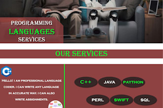help c, cpp, java, python programming assignment and project